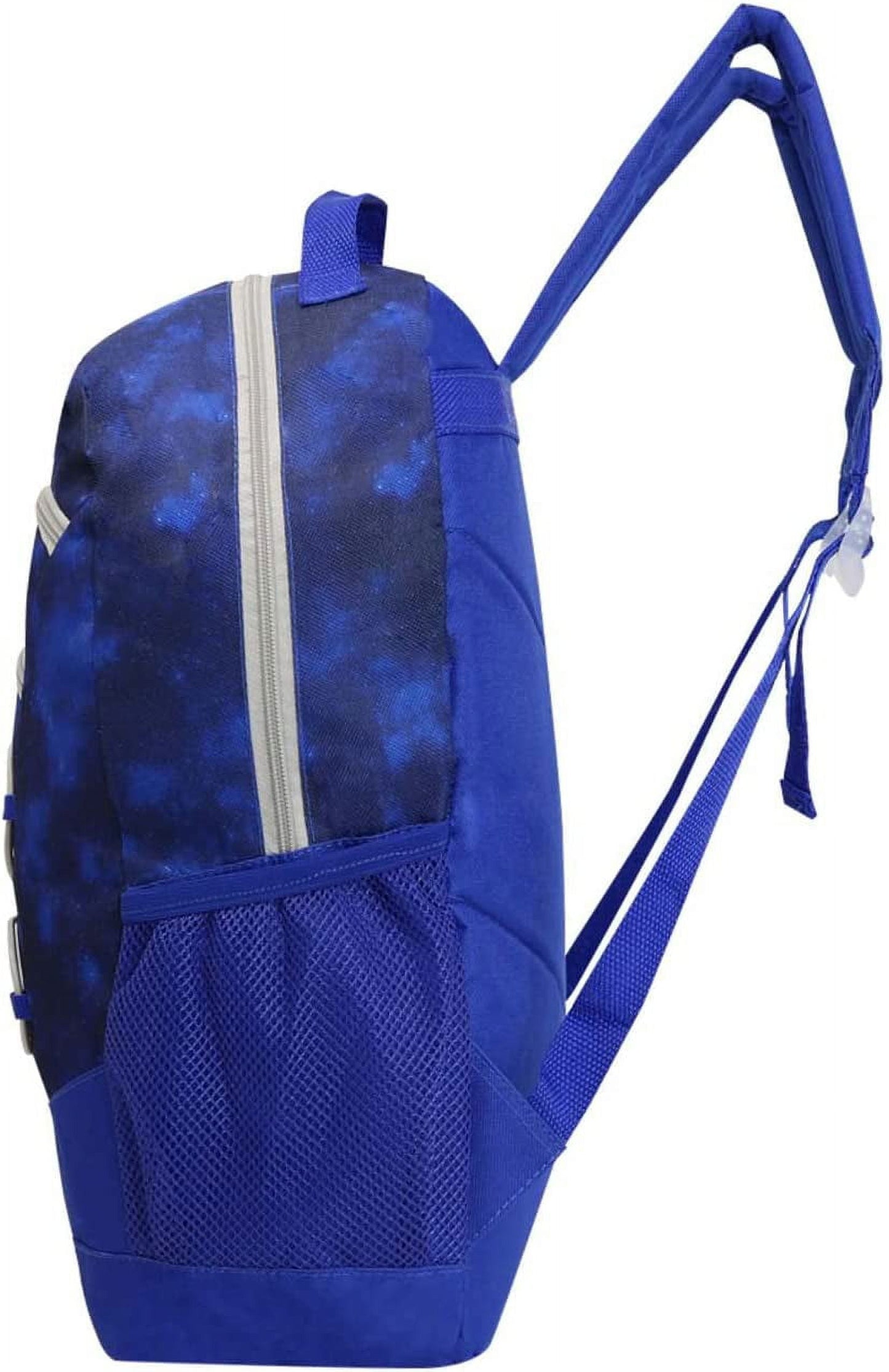 17 Inch Bulk Backpacks with 52 Piece Wholesale School Supply Kits in 8 Assorted Styles - Case of 8 Pack Bundle