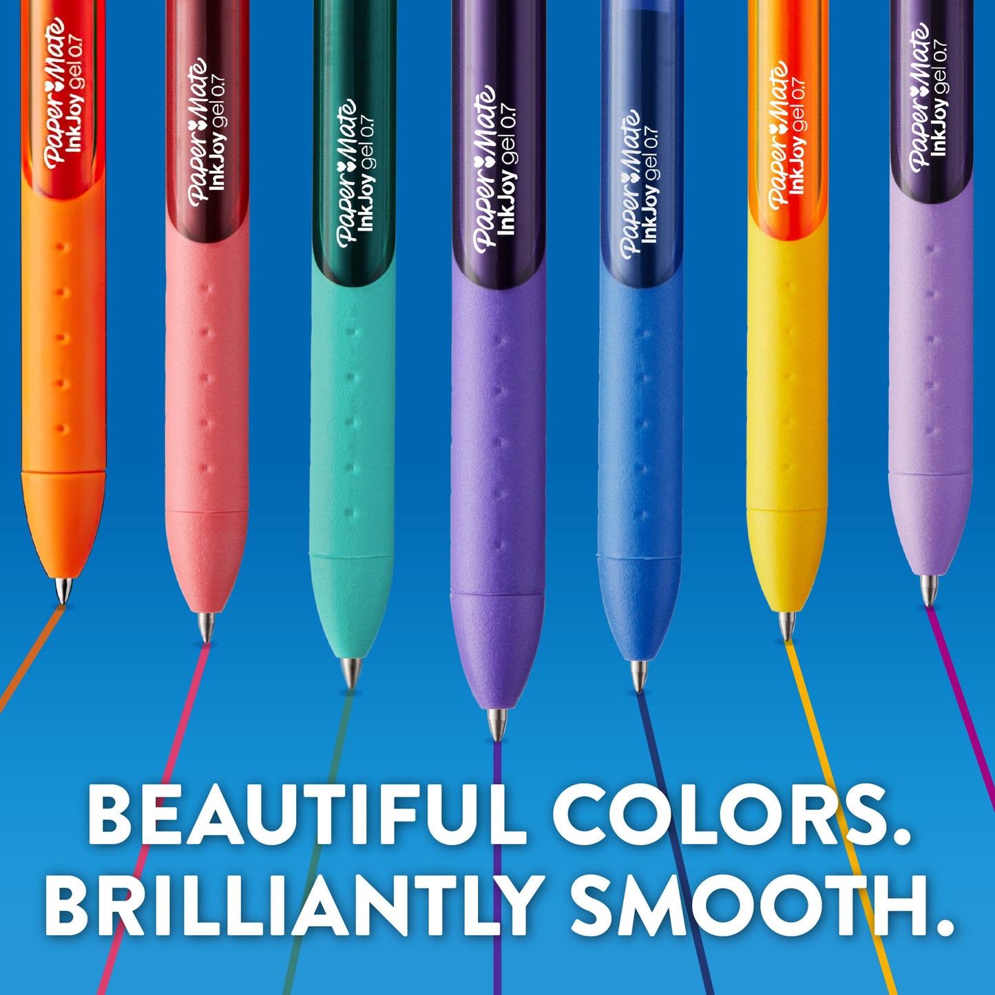 Paper Mate Inkjoy Gel Pens, Medium Point, Black, 10 Count