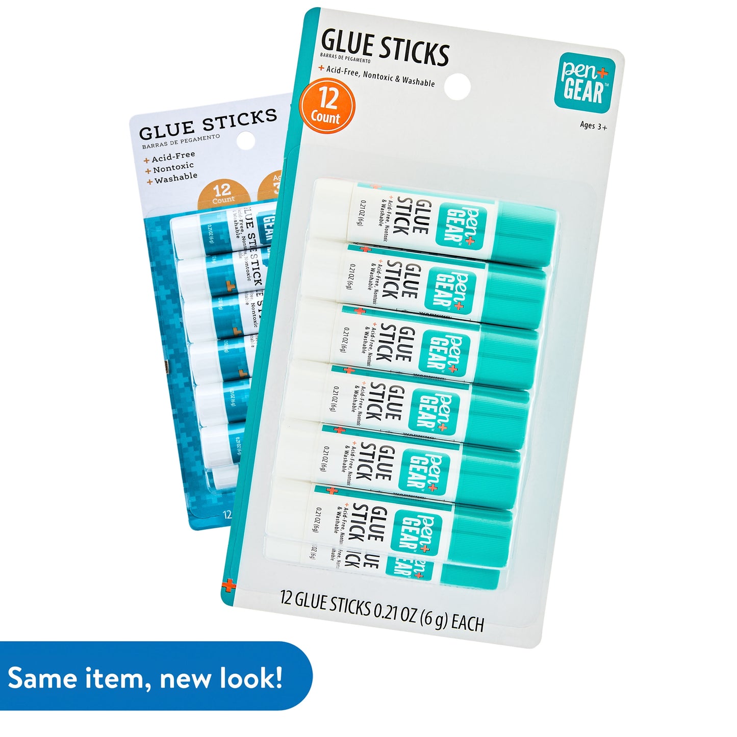(2 Pack) All Purpose Glue Sticks, 12 Count, 6G