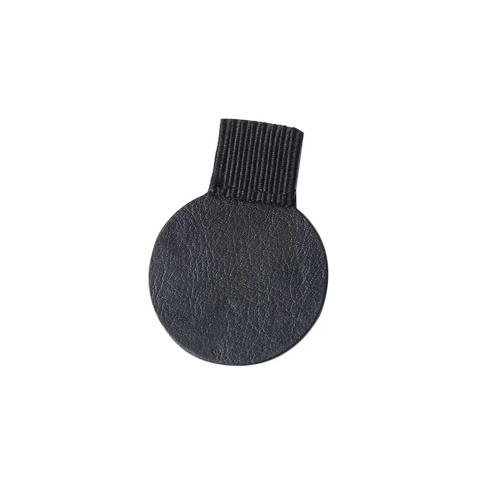 1PCS Colorful Self-Adhesive Leather Pen Clip Pencil Elastic Loop for Notebooks Journals Clipboards Pen Holder School Supplies
