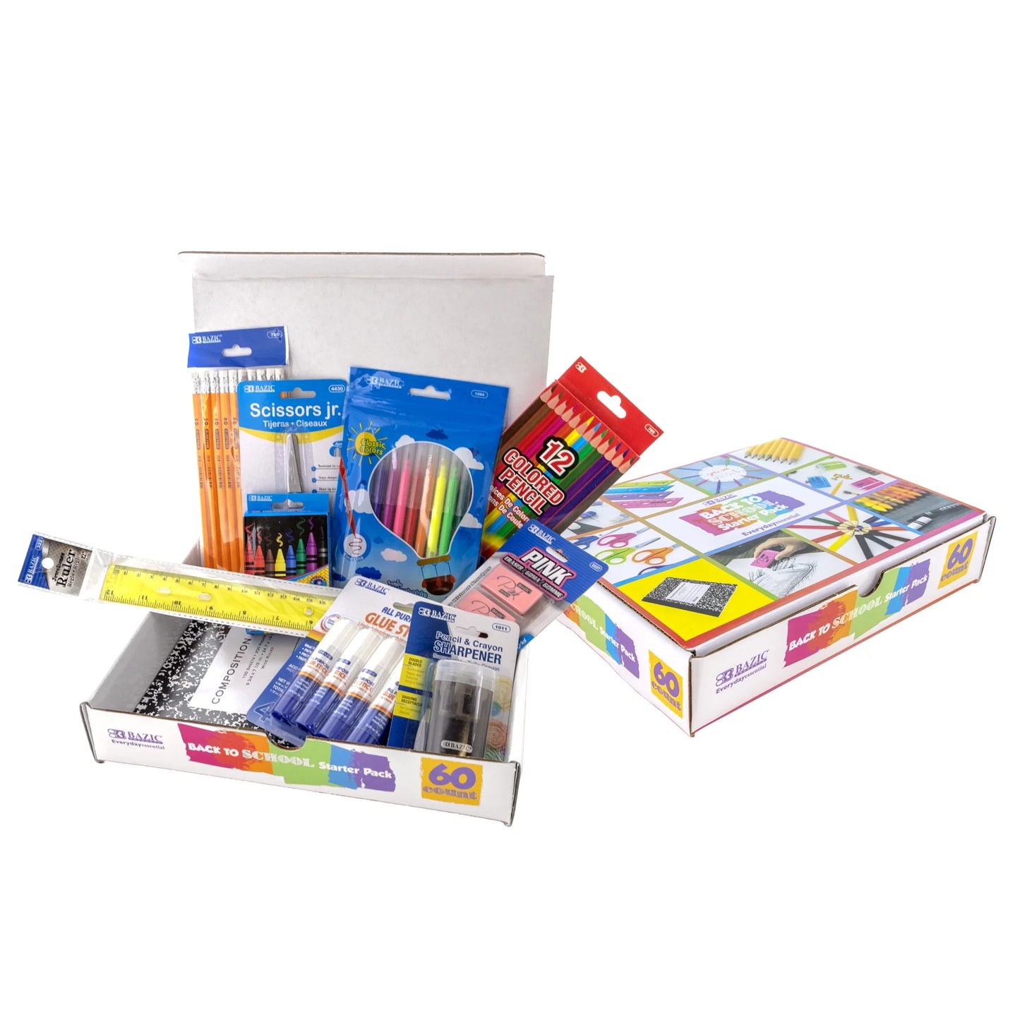 Back to School Starter Pack 60 Count (BAZ8010)