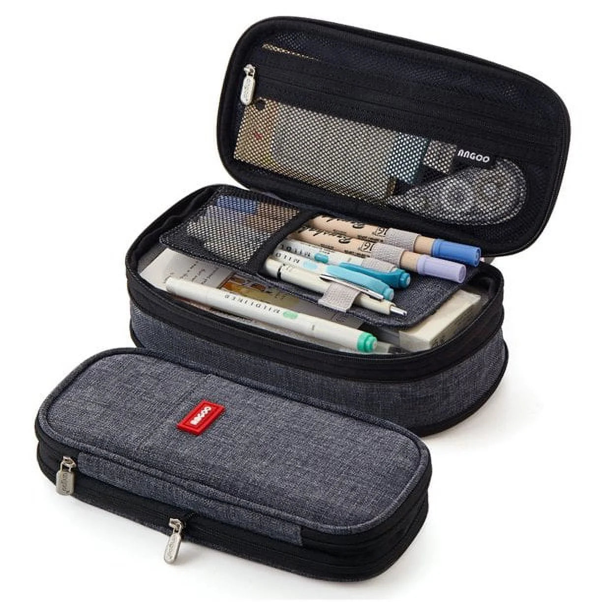 Pencil Cases Pouch Stationary, Black