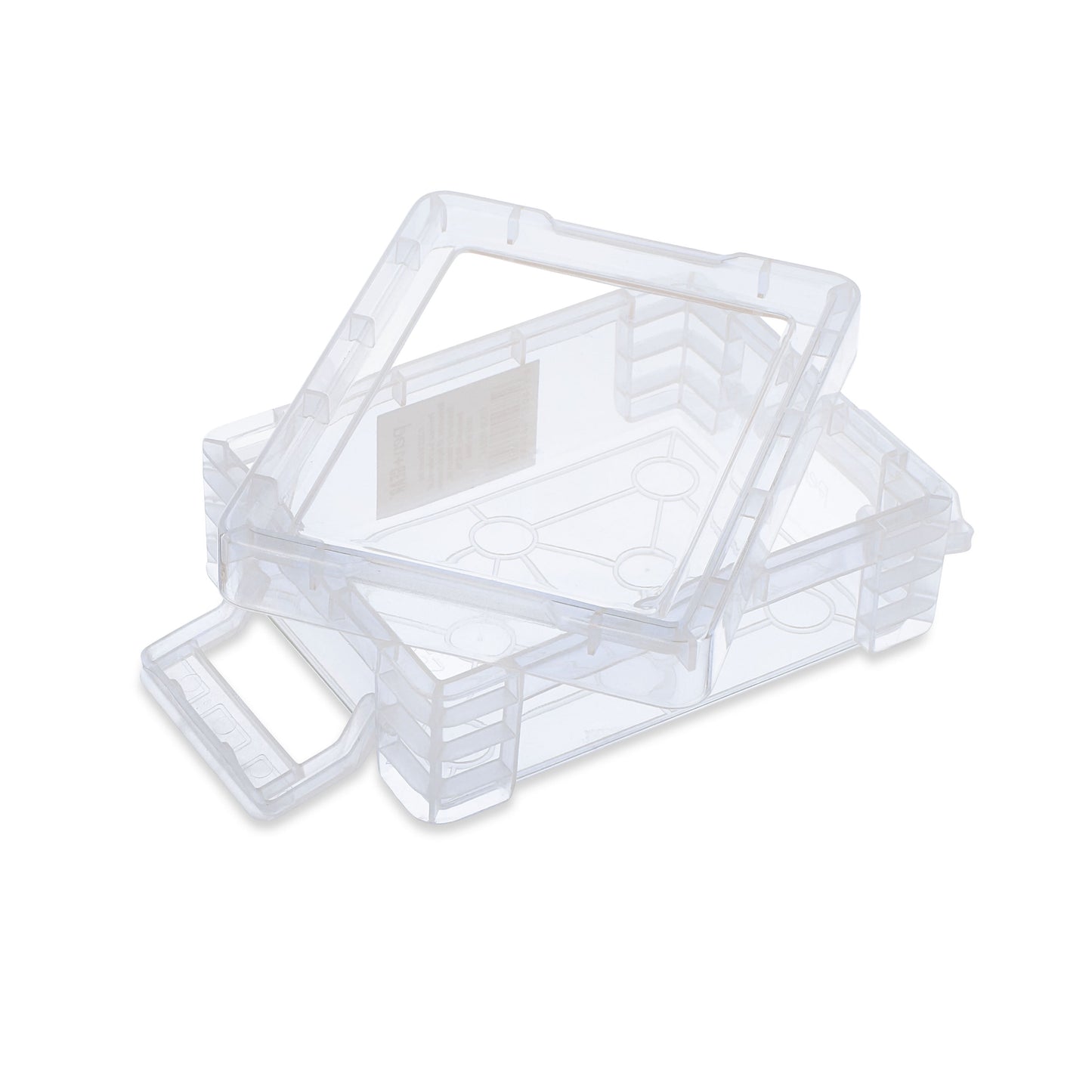 Plastic Storage Box, Clear Desktop Organizer,New, 1 Counter per Pack