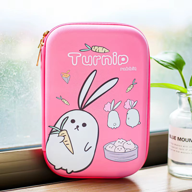 Kawaii Pencil Case Cute Cat Pencilcases Estuche Estojo Escolar Papeleria Piornik Stationery Licorne Etui Trousse Ecole
