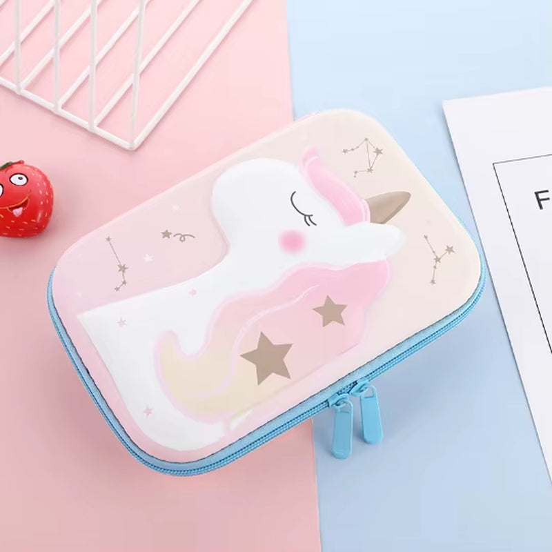 Kawaii Pencil Case Cute Cat Pencilcases Estuche Estojo Escolar Papeleria Piornik Stationery Licorne Etui Trousse Ecole