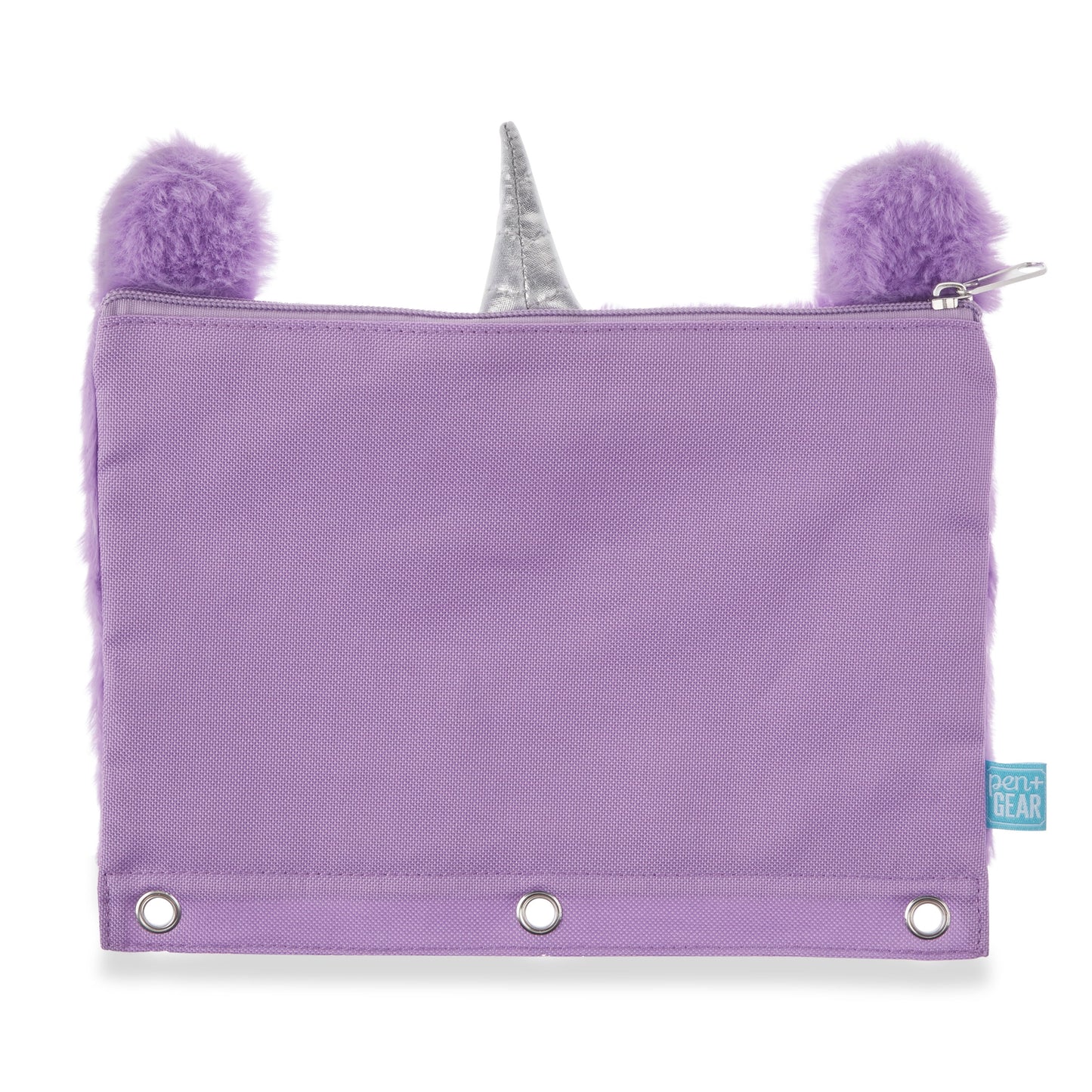 Unicorn Binder Pouch, Purple, Size: 10” (W) X 7.25” (H)