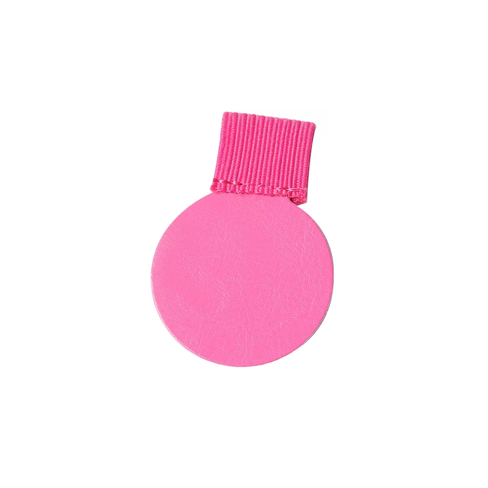 1PCS Colorful Self-Adhesive Leather Pen Clip Pencil Elastic Loop for Notebooks Journals Clipboards Pen Holder School Supplies