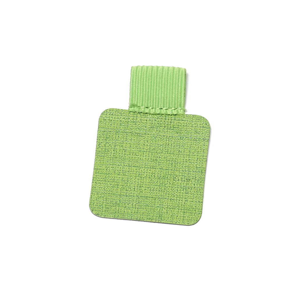 1PCS Colorful Self-Adhesive Leather Pen Clip Pencil Elastic Loop for Notebooks Journals Clipboards Pen Holder School Supplies