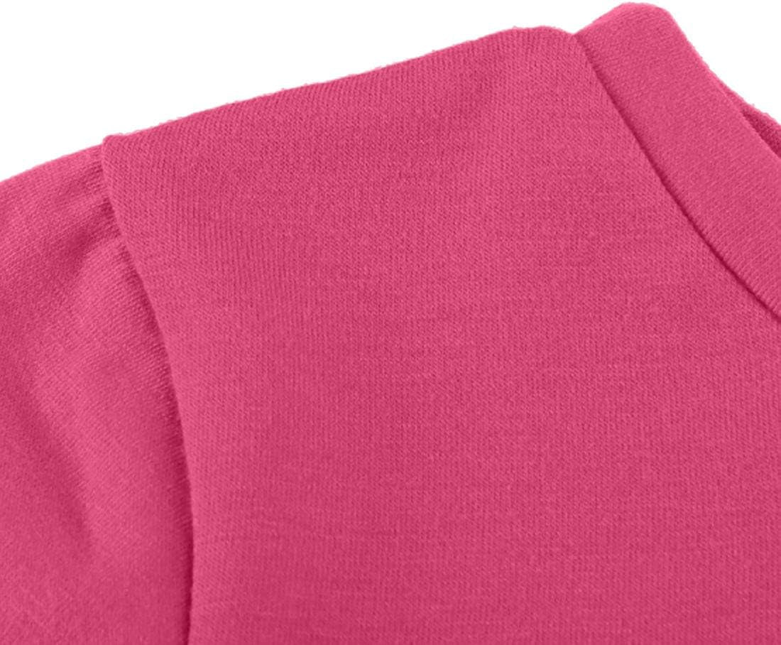 Girls Casual Tunic Tops Knot Front Long Sleeve Loose Soft Blouse T-Shirt Size 4-13