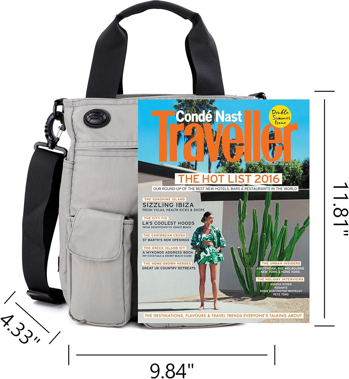Business Crossbody Sling Messenger Bag Purse, Casual Daypack Shoulder Backpack Men Women, Chest Satchel for Hiking Travel (S, Grey)