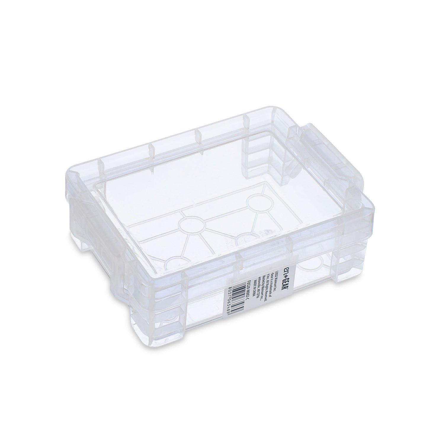 Plastic Storage Box, Clear Desktop Organizer,New, 1 Counter per Pack