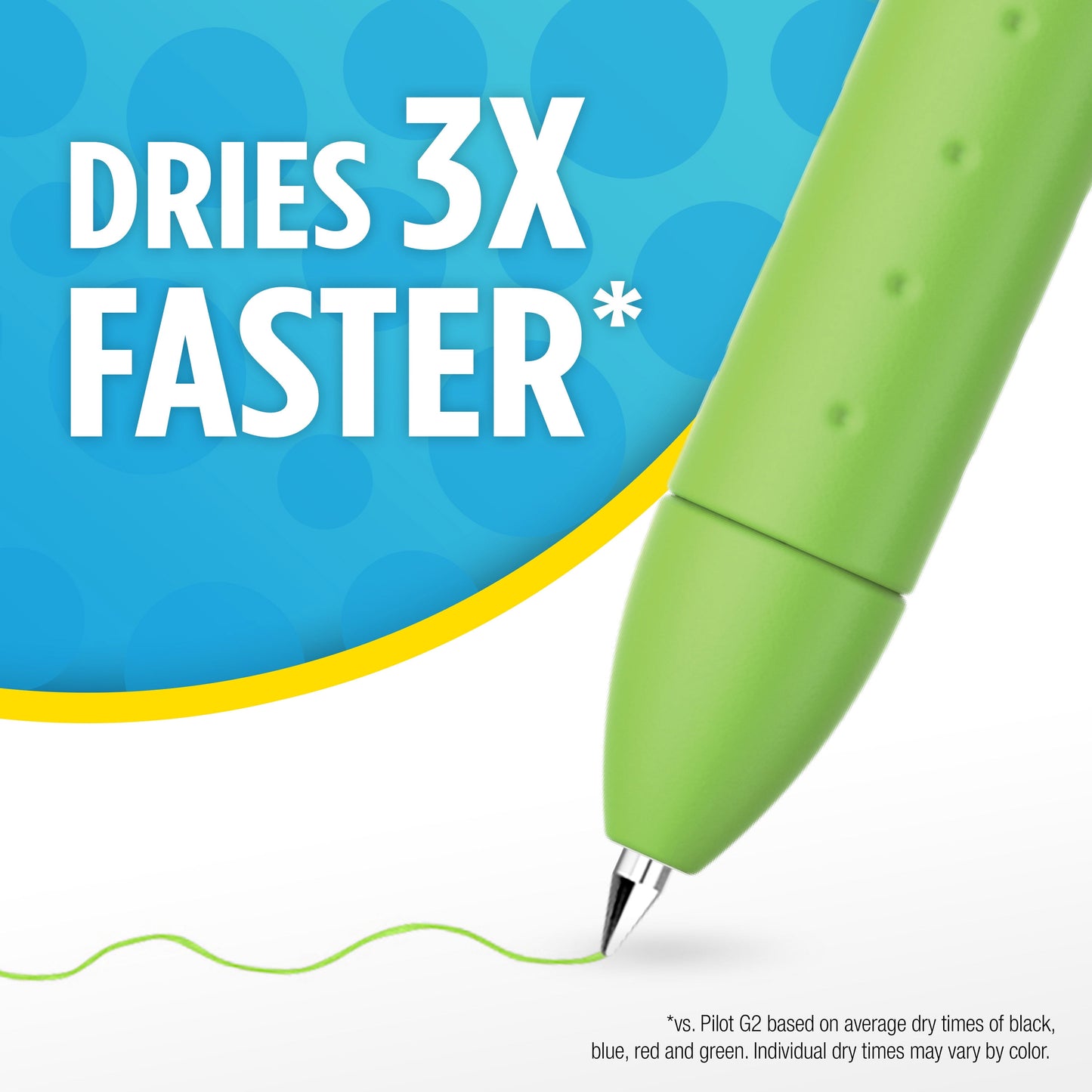 Paper Mate Inkjoy Retractable Gel Pens, Medium Point, Black, 2 Count