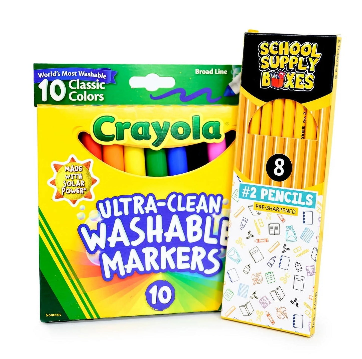 - Back to School Essentials Supplies Kit Bundle (K-8)