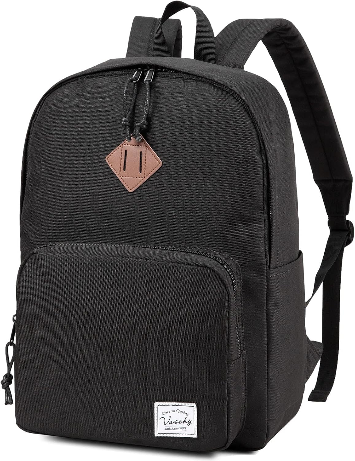 School Backpack, Ultra Lightweight Backpack for Men Women Schoolbag Bookbag for Kids Teen Boys Girls Black