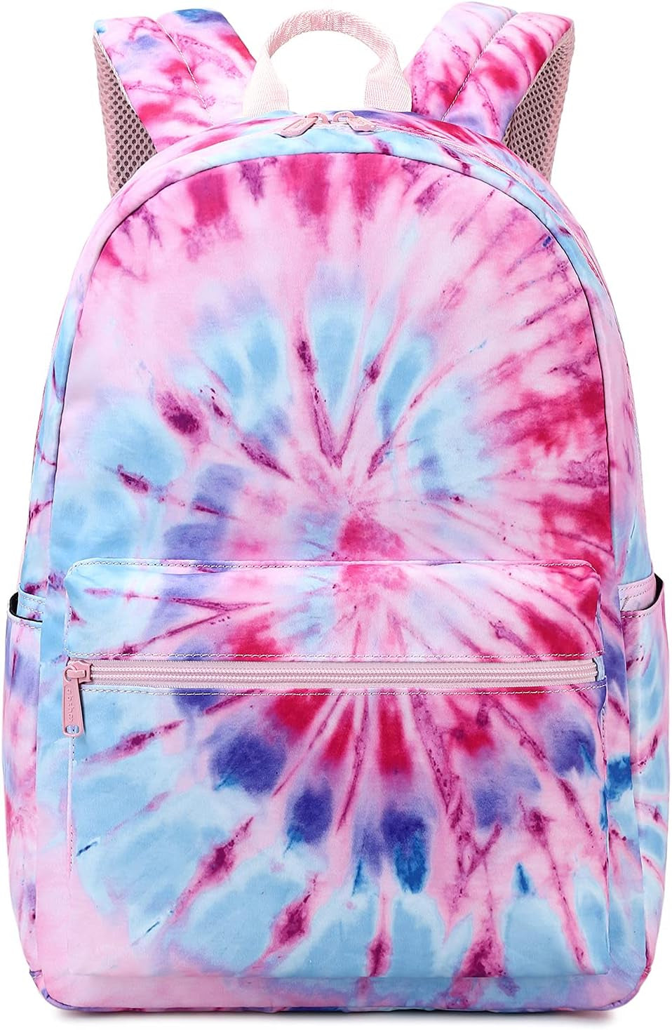 Lightweight Tie Dye School Backpacks for Teen Girls Backpack with Lunch Bag (B Tie Dye)