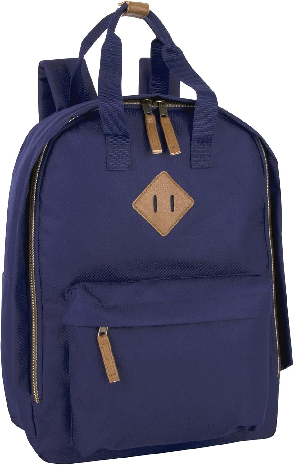 College 16 Inch Laptop Backpack for Women, Men | Computer Travel Backpack Carry on Flight Approved for School, Work, Commuter (Navy)