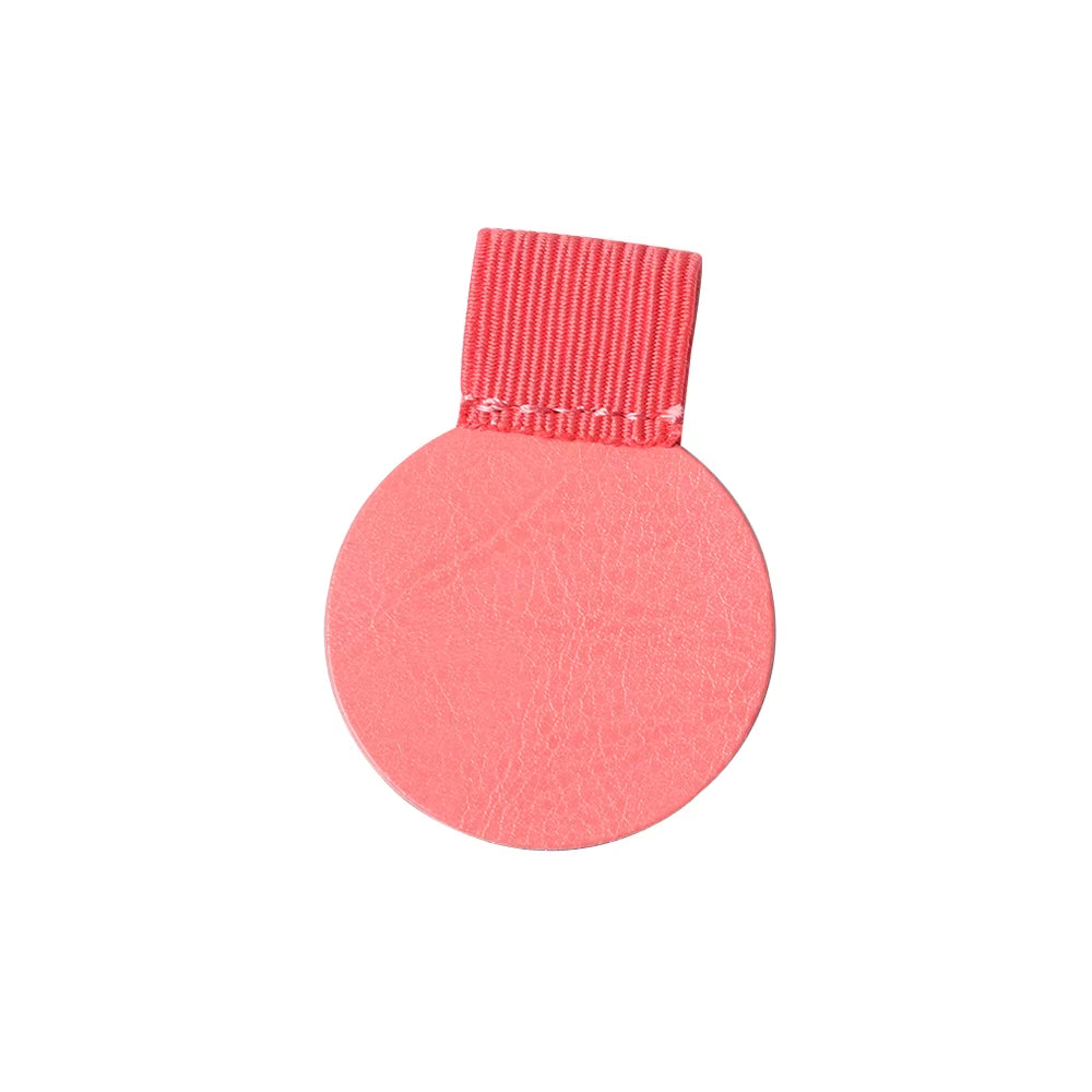 1PCS Colorful Self-Adhesive Leather Pen Clip Pencil Elastic Loop for Notebooks Journals Clipboards Pen Holder School Supplies