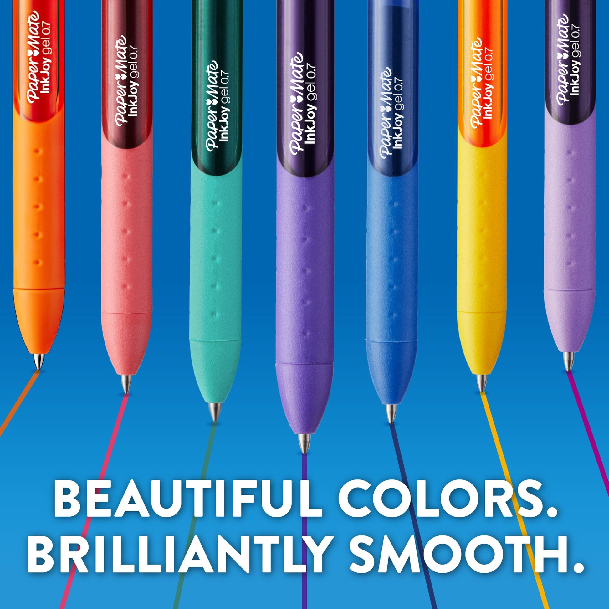 Paper Mate Inkjoy Gel Pens, Medium Point, Black, 10 Count