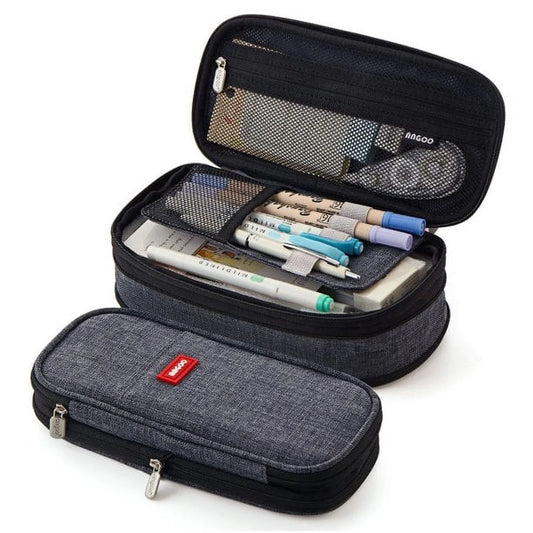 Pencil Cases Pouch Stationary, Black