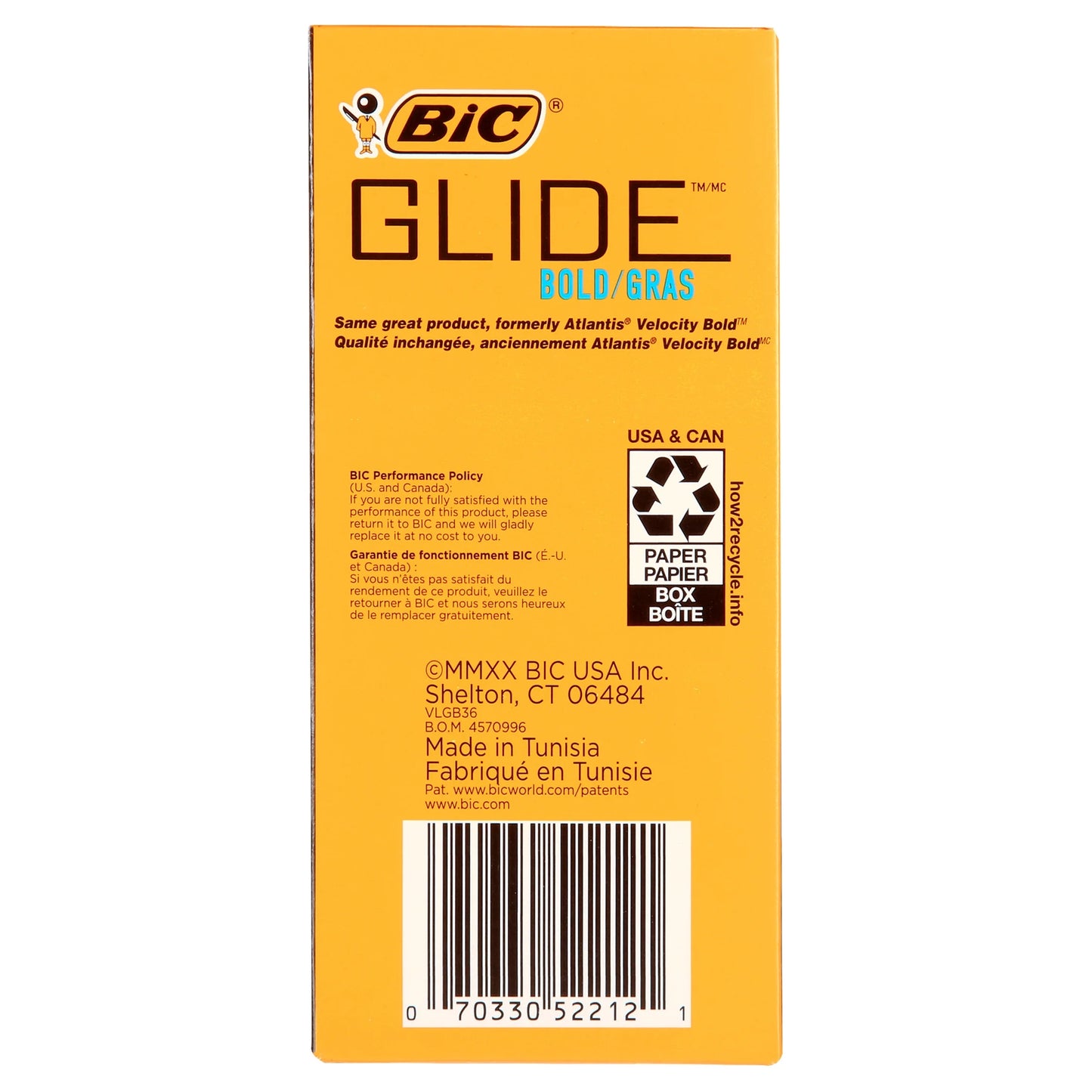 Glide Bold Retractable Ball Pen, Black, 1.6Mm Bold Point, 36 Pack