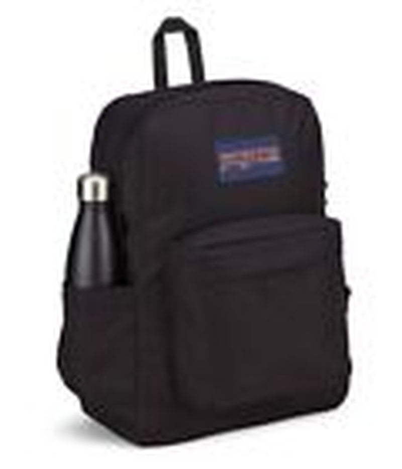 Jansport Superbreak Black Backpack Lightweight School Bookbag
