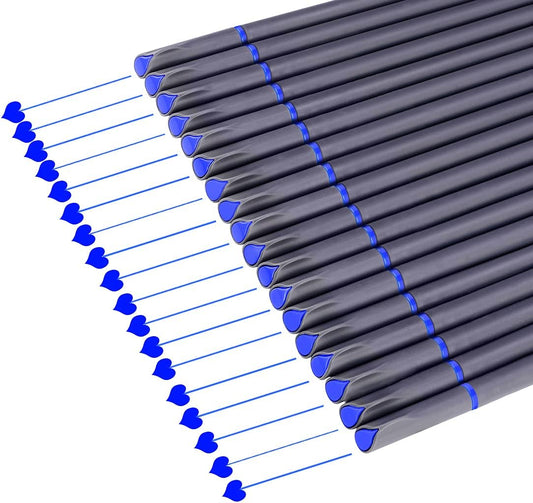 Journal Pens Fine Point Markers Fine Tip Drawing Pen Porous Fineliner Pens for Journaling Writing Note Taking Calendar Coloring Art Office School Supplies, Blue Ink,18-Pack (Blue)