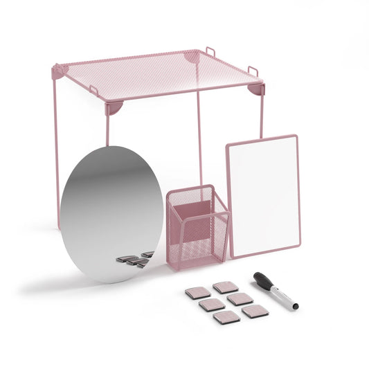 Locker Kit with Shelf and Accessories, Blush, 11 Piece Set, Ages 9+, 4145U