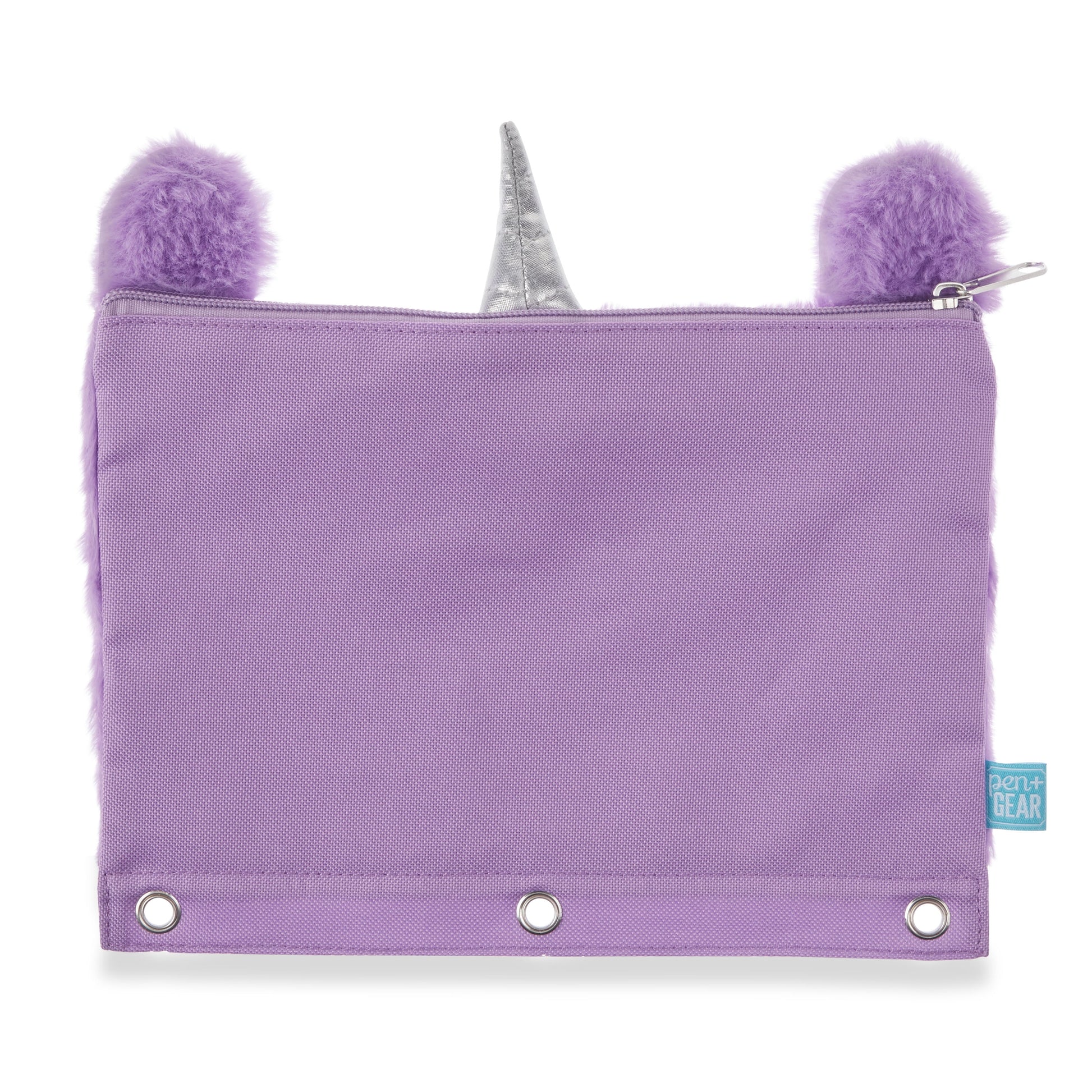 Unicorn Binder Pouch, Purple, Size: 10” (W) X 7.25” (H)