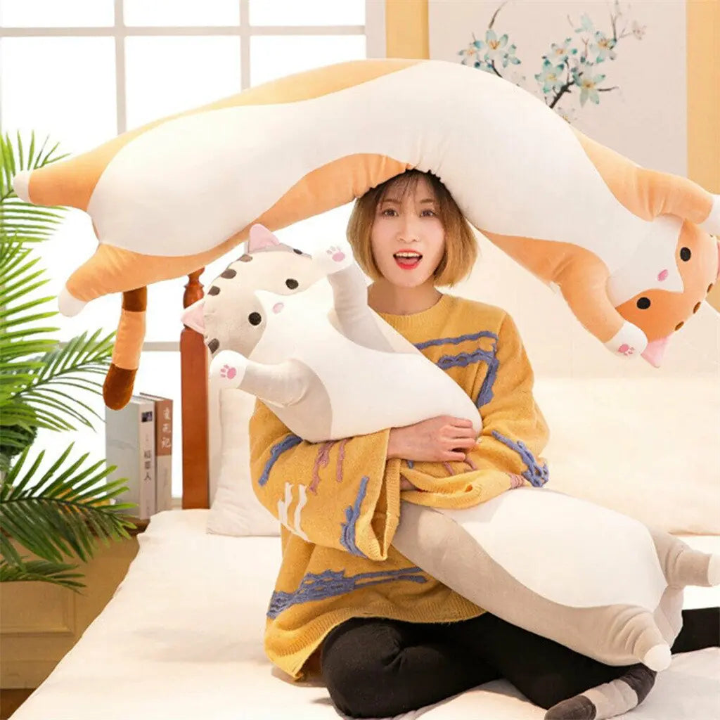 Soft Plush Long Pillow