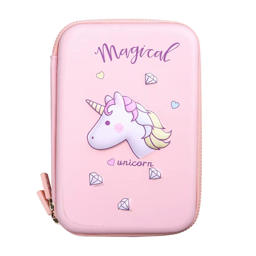 Kawaii Pencil Case Cute Cat Pencilcases Estuche Estojo Escolar Papeleria Piornik Stationery Licorne Etui Trousse Ecole