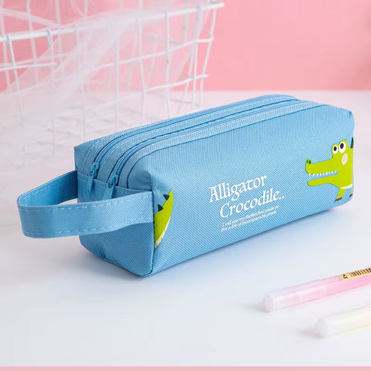 Pencil Case Trousse Scolaire Pink Ferace Cartuchera Para Lapices School Etui Kawaii Canvas Large Capacity Kalem Kutusu Newme Box