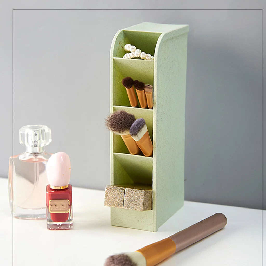 Multifunctional Pen Holder Pencil Holder for Desk, Pencil Cups Desk Accessories Holder, Makeup Brush Storage, Desktop Stationery Organizer for Office Home Supplies