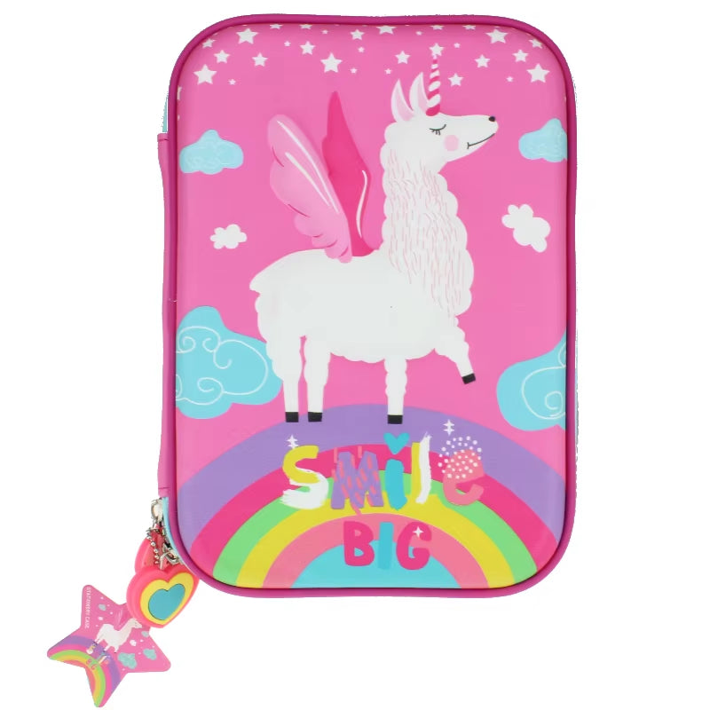 Pencil Case Kawaii Material Escolar Astuccio Scuola School Supplies Piorniki Leaf Pencilcases Cute Dinosaur 2020 EVA Pencilbox