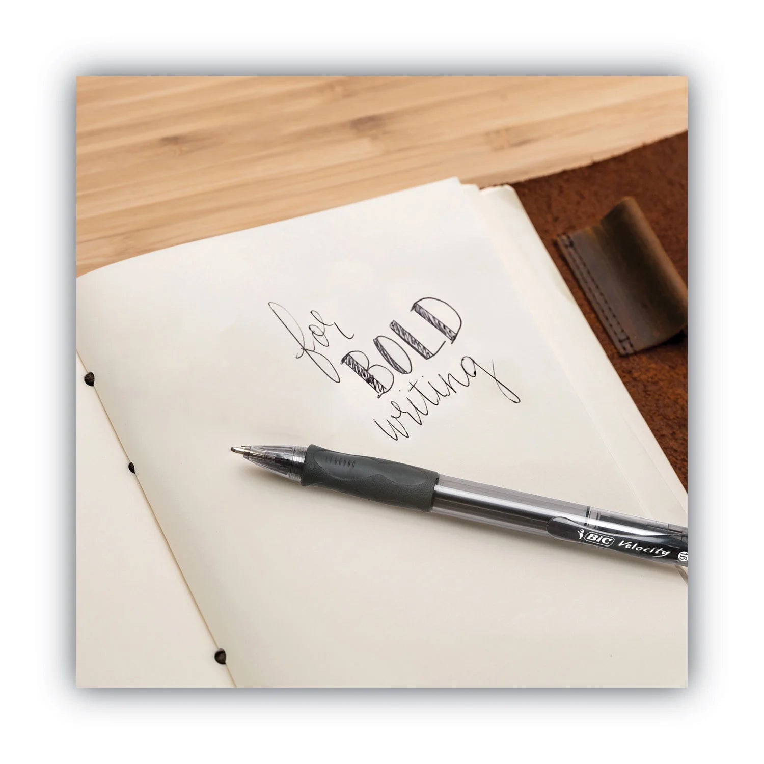 Glide Bold Retractable Ball Pen, Black, 1.6Mm Bold Point, 12 Pack