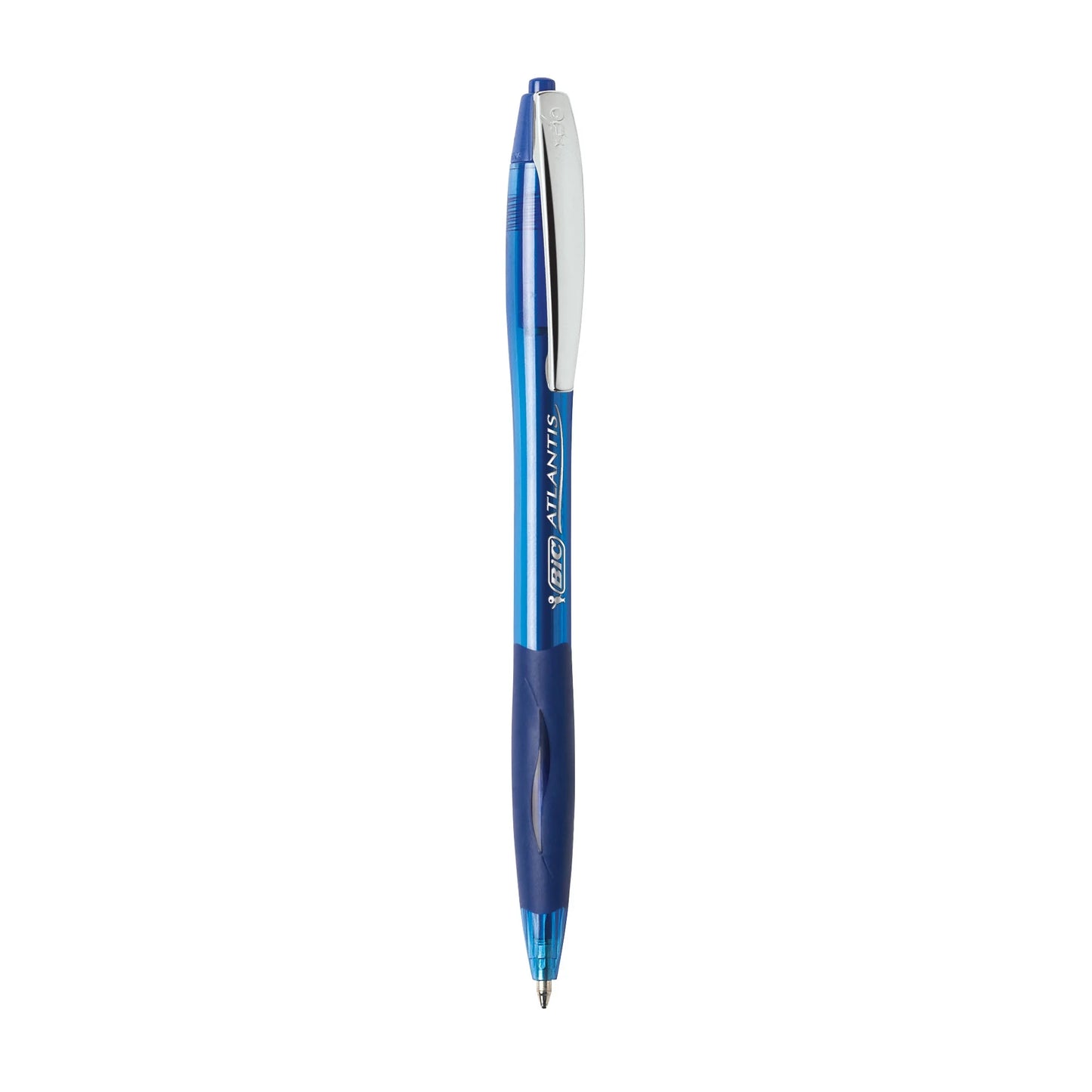 Glide Blue Retractable Ballpoint Pens, Medium Point, 1.0 Mm, Blue Ink, Pack of 4