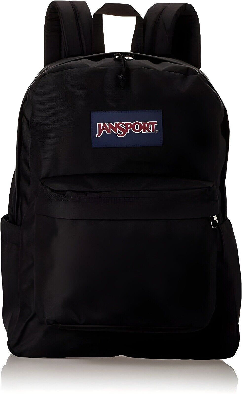 Jansport Superbreak Black Backpack Lightweight School Bookbag