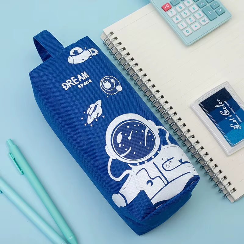 Pencil Case Trousse Scolaire Pink Ferace Cartuchera Para Lapices School Etui Kawaii Canvas Large Capacity Kalem Kutusu Newme Box