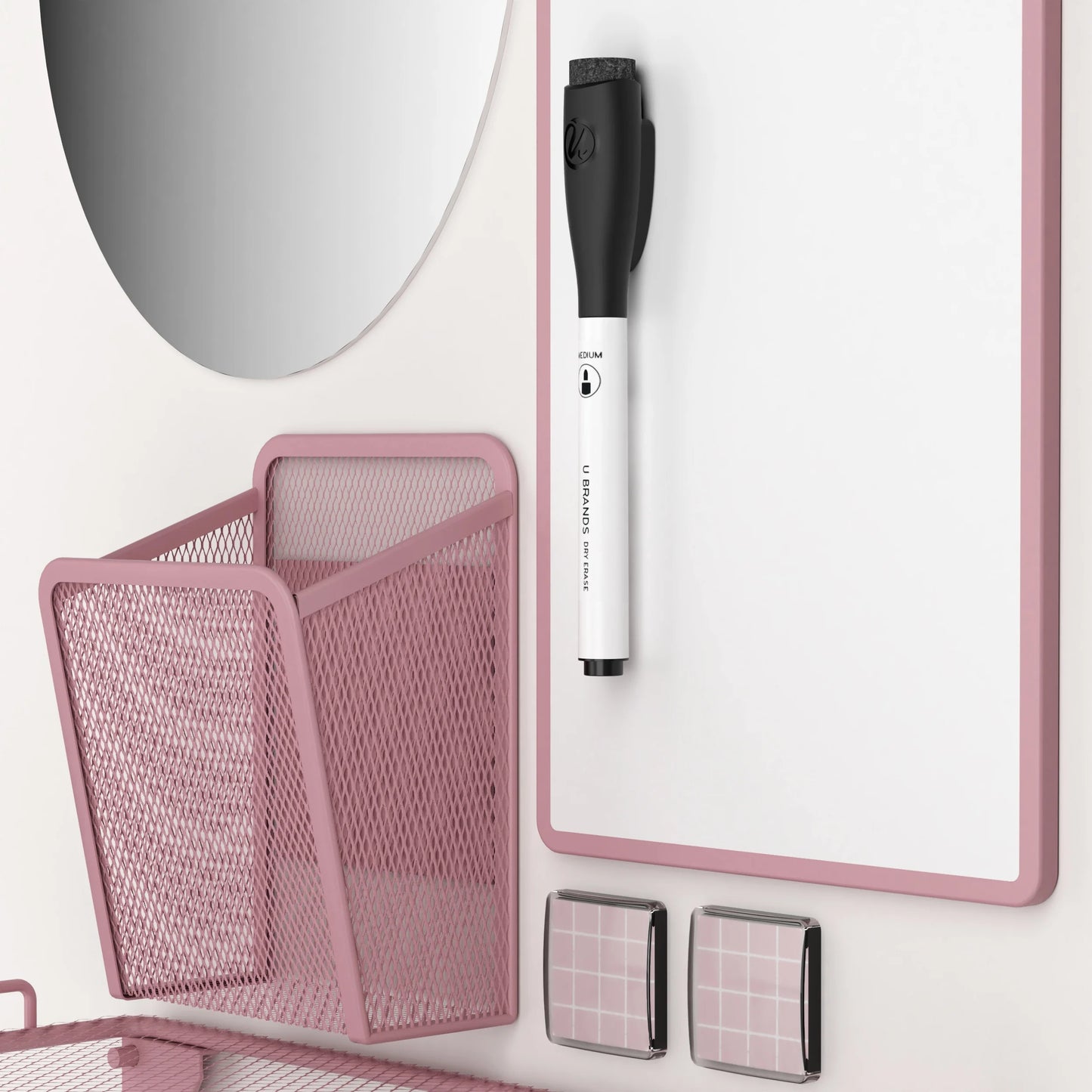 Locker Kit with Shelf and Accessories, Blush, 11 Piece Set, Ages 9+, 4145U