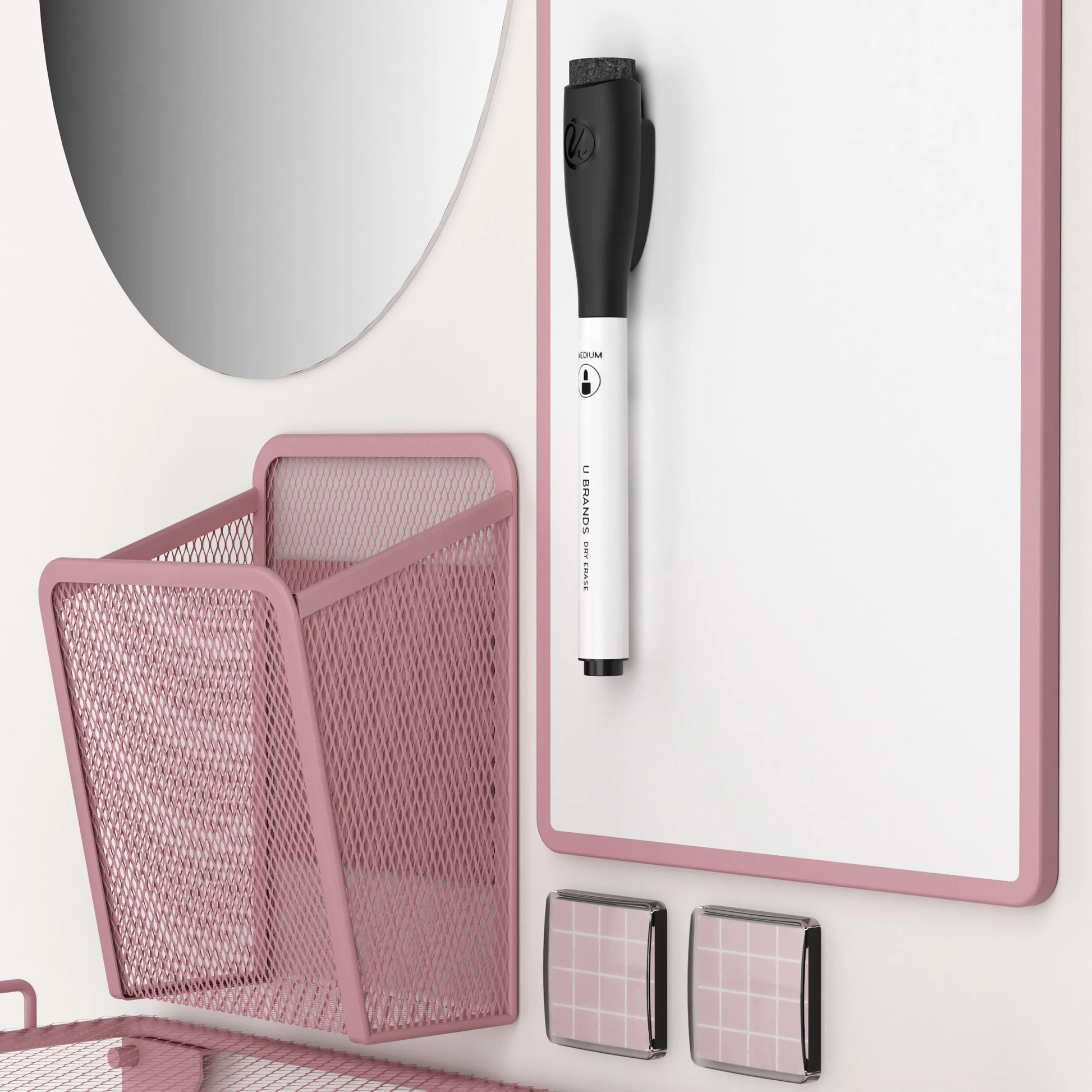 Locker Kit with Shelf and Accessories, Blush, 11 Piece Set, Ages 9+, 4145U